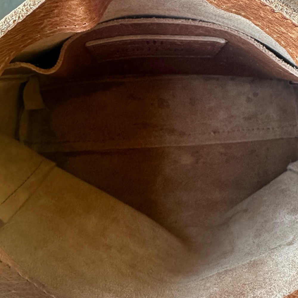 Portland Leather Triangle Shoulder Bag - Picture 9 of 10